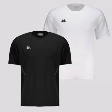 Imagem de Kit de 2 Camisas Kappa Tully Masculina-Masculino