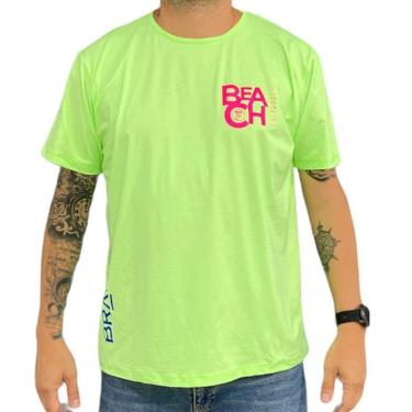 Imagem de Camiseta Dry Cool Raquete Verde Neon-Masculino