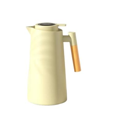 Imagem de Garrafa Térmica Com Termômetro Garrafas De Térmica Vacuum Jug Água(Verde claro)