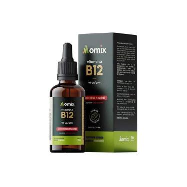 Imagem de Vitamina B12 liquida em gotas - 30 mL - Omix-Unissex