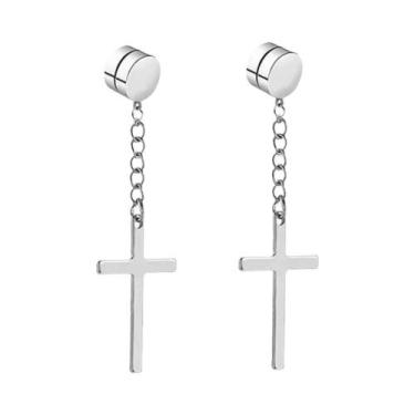 Imagem de Brincos Magnéticos De Moda 1-12 Pares Brincos Falsos Sem Perfuração Pa