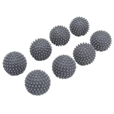 Imagem de aqxreight 8 Peças de Bolas de Secagem de Silicone para Roupas Reutilizáveis ​​para Uma Alternativa de Amaciante de Roupas Mais Rápida e Macia, Ideal para Máquinas de Secar, Reduzindo o Tempo de Secagem e Suave para Os Tecidos