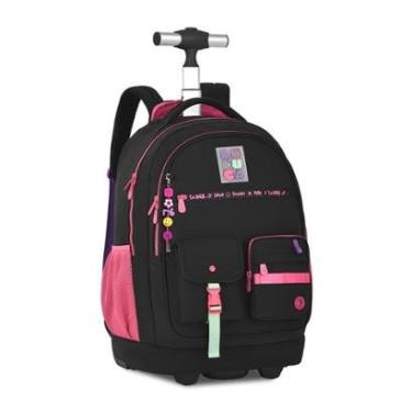 Imagem de Mochila Luluca Bolsa Escolar Juvenil Feminina Design Moderno-Feminino
