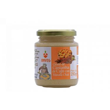 Imagem de Creme de Castanha de Caju com Masala Onveg 210g