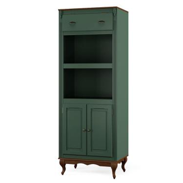 Imagem de Torre Quente Cozinha Forno e Microondas Laca Verde Musgo