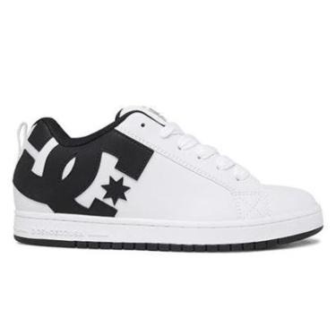 Imagem de Tênis Dc Shoes Court Graffik SD White Black-Unissex