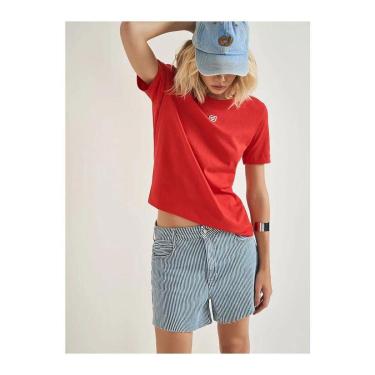 Imagem de Camiseta Colcci Jeans Vermelho Ife-Feminino