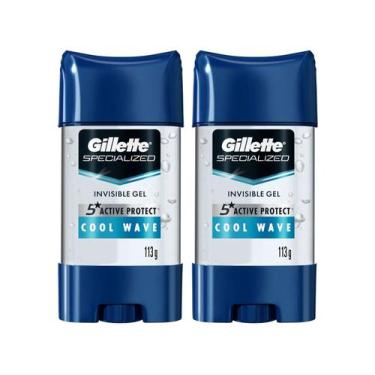 Imagem de Desodorante Antitranspirante em Gel Gillette - Wave Masculino 113g 2 U