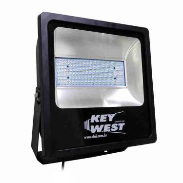 Imagem de Refletor Holofote LED 200W Slim Branco Frio Bivolt 6072 - DNI