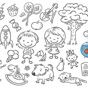 Imagem de Tapete Kids Color Infantil 01 Peça 40cm X 60cm Com Base Antiderrapante 100% Poliéster - Colorir