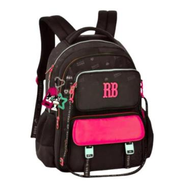 Imagem de Mochila De Costas Preto 2 Em 1 Urban Mix 17,5 Rb26227 - Rebecca Bonbon