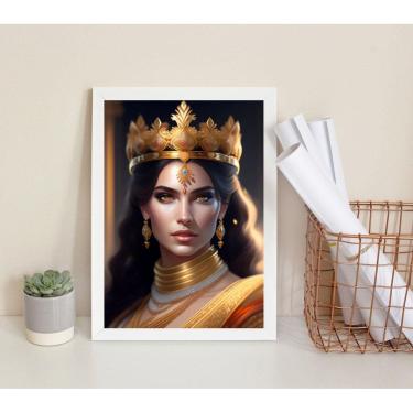 Imagem de Quadro Decorativo Imperatriz- Arquétipo 33X24Cm - Com Vidro