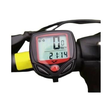 Imagem de Bicicleta bicicleta display lcd computador digital velocímetro computa
