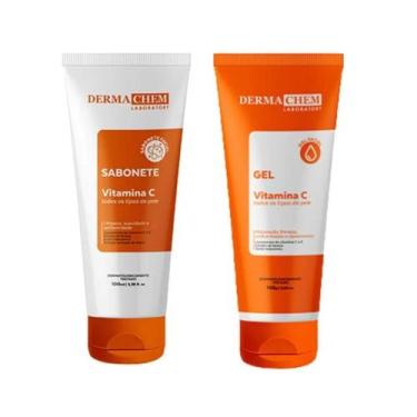 Imagem de Kit Dermachem Vitamina C Sab 100ml + Gel 100ml