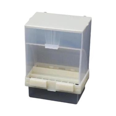 Imagem de Comedouro De Plástico Durável Anti-Dispersão Para Pássaros, Dispensado