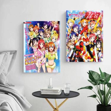 Imagem de Conjunto de pintura de pôsteres Love Live! Anime do School Idol Project µ