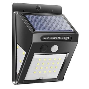 Imagem de Luminária Arandela Jardim Com Sensor De Presença Movimento