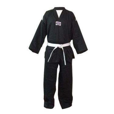 Imagem de Dobok / Kimono Taekwondo - Brim Leve - Preto - Adulto - Sung Ja-Unissex