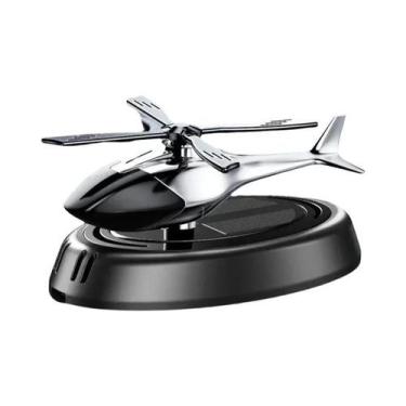 Imagem de Aromatizador Solar Rotativo Para Carro: Helicóptero Perfumado Para Dec