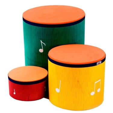 Imagem de Instrumentos Kit Surdinhos Eva - 3 Peças - P3641 - Vibratom