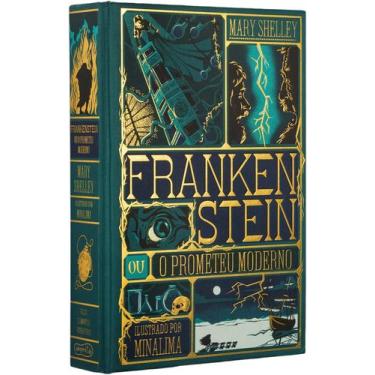 Imagem de Livro - Frankenstein  Edição de luxo ilustrada e com elementos interat