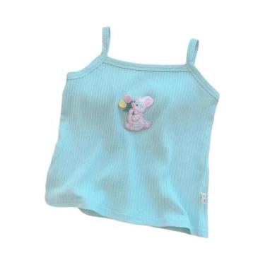 Imagem de Camisetas De Verão Sem Mangas Para Meninas, Tops Halter, Roupas Bonita