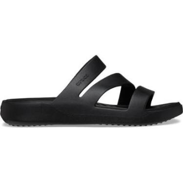 Imagem de Sandália Crocs Getaway Strappy Black-Feminino