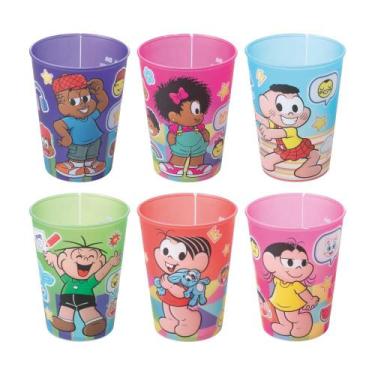 Imagem de Kit 6 Turma Da Mônica 320 ml Lembrancinhas Festa Infantil Aniversário 
