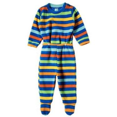 Imagem de Pijama Longo Bebê em Soft Listrado Royal Tip Top-Masculino