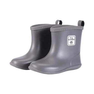 Imagem de Botas De Chuva Impermeáveis Para Crianças Pequenas, Calçados De Chuva 