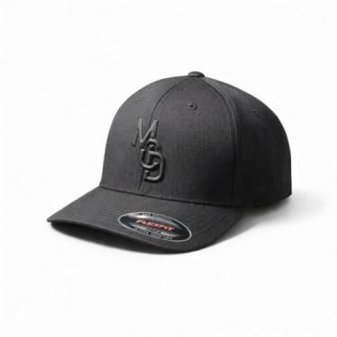 Imagem de Boné MCD Monograma Flexfit Aba Curva Fechado Preto