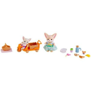 Imagem de Sylvanian Families Piquenique Ensolarado Irmã e Bebê Raposas do Desert