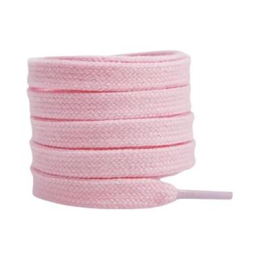 Imagem de Cadarços De Algodão Planos Unissex Para Tênis De Cano Alto AF1 AJ1, Ca