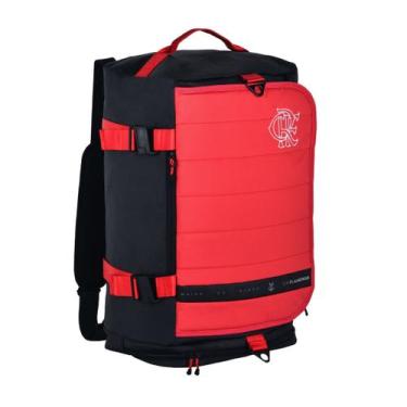 Imagem de Mochila Camping Flamengo Mala Oficial Transversal Passeio - Clio Style
