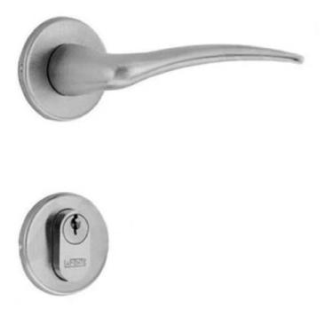 Imagem de Fechadura 602 St2 55mm Externa Cromo Escovada Lafonte - La fonte