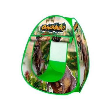 Imagem de Barraca Infantil Toca Do Dinossauro T-rex Dobrável Grande - DM Toys