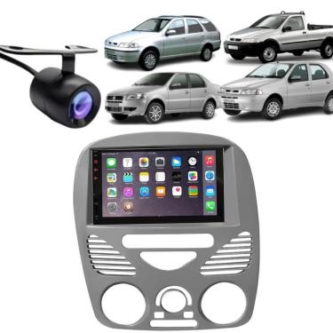 Imagem de Central Multimídia Automotiva 2 Din Mp5 Fiat Weekend G2 7 Polegadas Tela TFT Digital To...