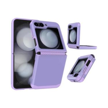 Imagem de Capa De Celular Samsung Galaxy Z Flip 7 6 5 4 3 Antichoque Transparent