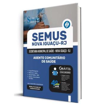 Imagem de Apostila SEMUS Nova Iguaçu - Agente Comunitário de Saúde - Editora Sol