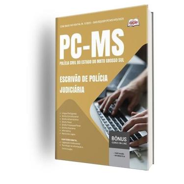 Imagem de Apostila PC-MS - Escrivão de Polícia Judiciária - Apostilas Opção