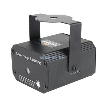 Imagem de Mini Projetor Laser R&G Recarregável Para DJ, Luminária De Efeito Estr