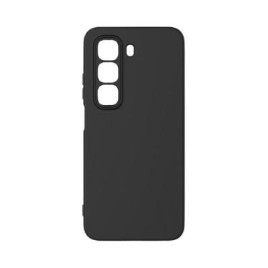 Imagem de Capa Para Infinix Hot 60 Pro Aveludada - Capinha Protetora Cor:Preto -