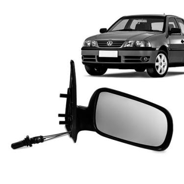 Imagem de Retrovisor Gol Saveiro G3 G4 99 a 2012 4 portas com controle Lado Dire