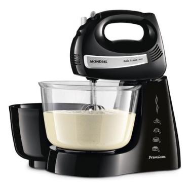 Imagem de Batedeira Bella Massa, Mondial, 500W - B-23 NP, 220V