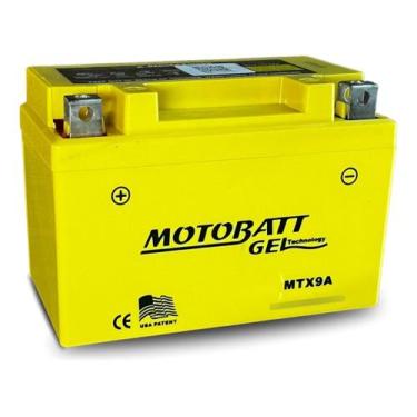 Imagem de Bateria Motobatt Mtx9a 9ah Cb 500 600 Shadow 650 Cbr 900 Rr