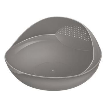 Imagem de Escorredor De Arroz Legumes Macarrão Plástico Injetemp Cores -