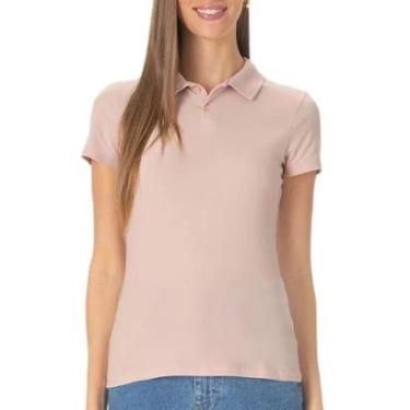 Imagem de Blusa Polo Malwee 1000004505 Feminina Piquet Stretch T. M/GG-Feminino