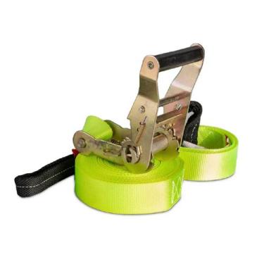 Imagem de SlackLine Acte 10mX50mm Metros Alça Catraca Protetor Bolsa - T122, UNI