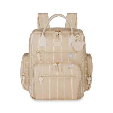 Imagem de Mochila de Maternidade MasterBag Urban Bear Marfim, Creme
