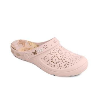 Imagem de Babuche Feminino Nellie Rosê Boaonda 021861 Cor:RosaTamanho:37, Rosa, 